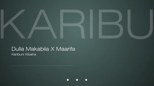 Dulla Makabila X Maarifa  Karibuni Kibaha MP3 Download Fakaza