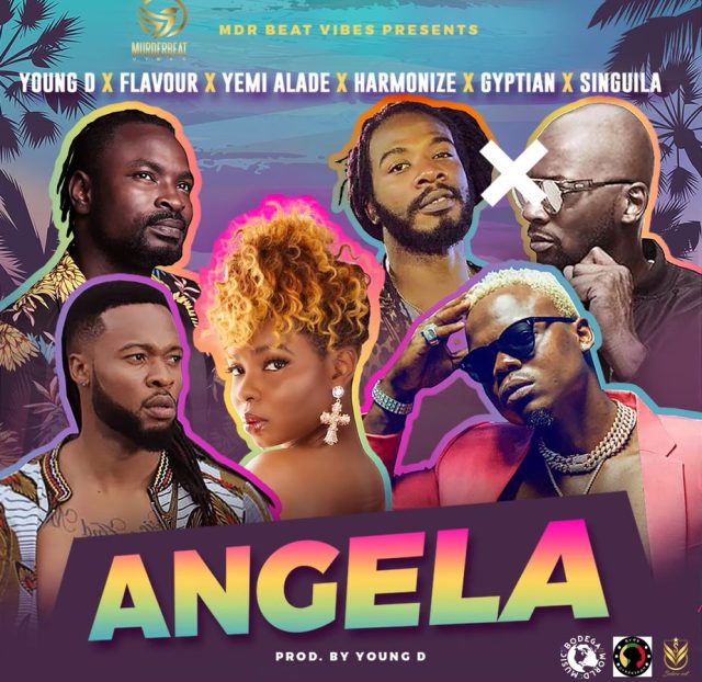 Young D Ft. Harmonize, Mr Flavour, Yemi Alade, Gyptian & Singuila Angela Mp3 Download Fakaza