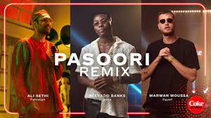 Ali Sethi – Pasoori (Remix) Ft. Marwan Moussa & Reekado Banks Mp3 Download Fakaza